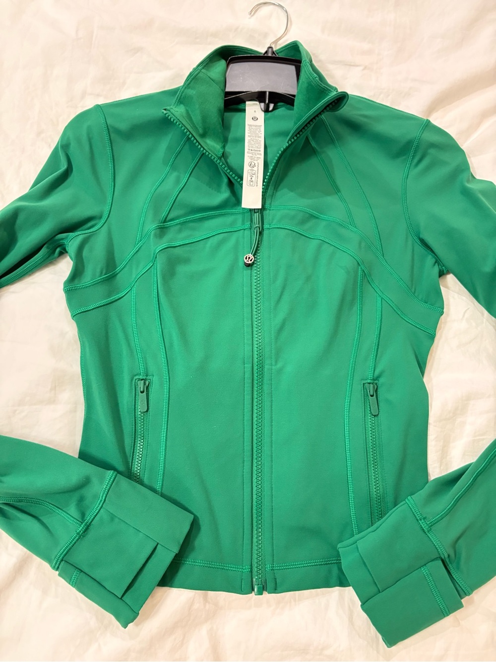 Lululemon cropped define jacket in green